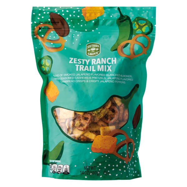 Southern Grove Zesty Ranch Trail Mix - 14 oz