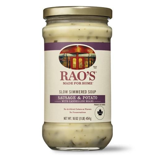 Raos Made For Home Sausage & Potato Soup, 16Oz, Real Vegetables, Traditional Italian Heat And Serve Soup