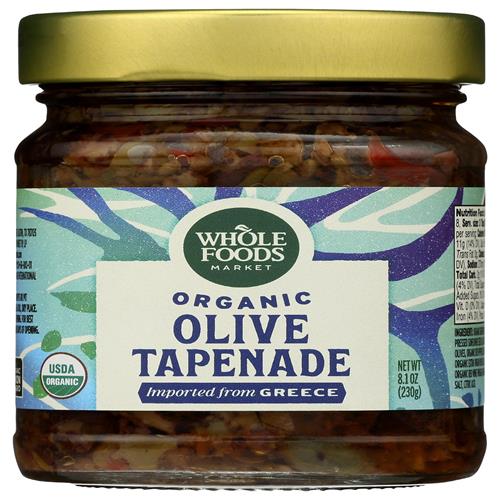 Whole Foods Market Organic Olive Tapenade, 8.1 Oz