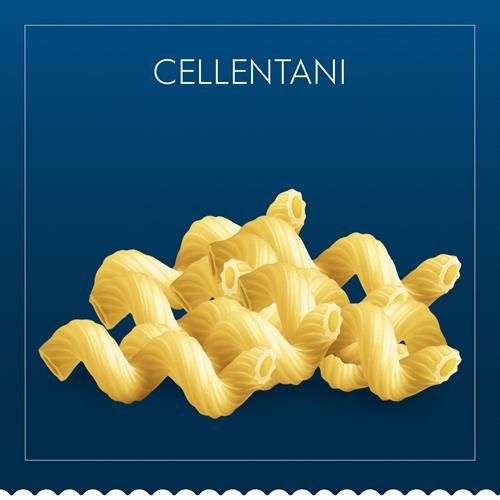 Barilla Cellentani Pasta, 16 Oz. Box - Non-Gmo Pasta Made With Durum Wheat Semolina - Kosher Certified Pasta