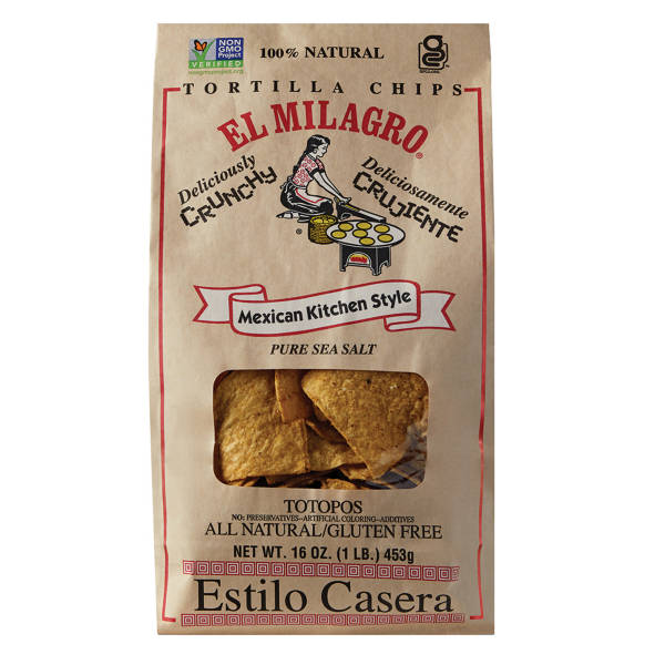 El Milagro Mexican Kitchen Style Tortilla Chips, 16 oz