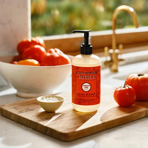Mrs. Meyers Clean Day Liquid Hand Soap, Tomato Vine Scent, 12.5 Ounce Bottle