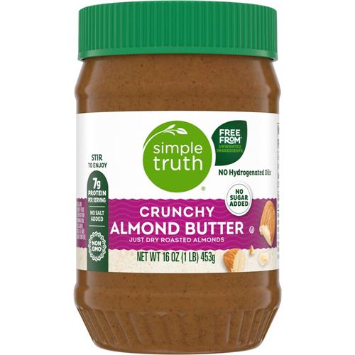Simple Truth Almond Butter Crunchy 16 oz