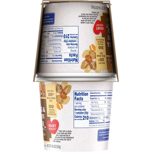 Kroger Maple & Brown Sugar Instant Oatmeal Cups 4 ct
