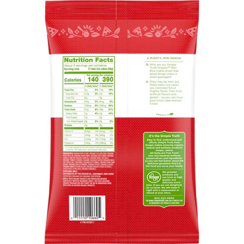 Simple Truth Organic Mini Rice Cakes 3 oz