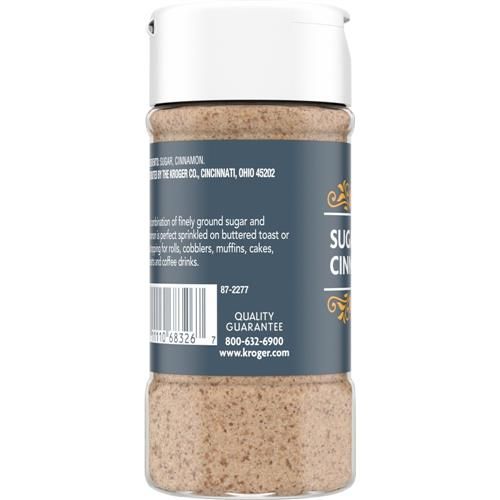 Kroger Sugar & Cinnamon 3.75 oz
