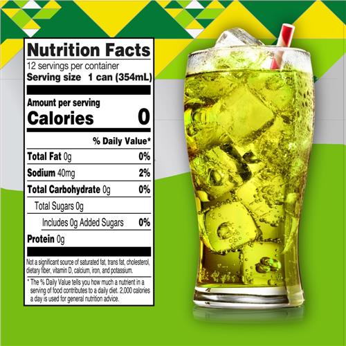 Big K Citrus Drop Zero Sugar Zero Calorie Soda Bottle 2 liter