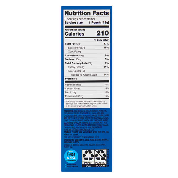 Southern Grove Sweet & Salty Trail Mix, 8 count