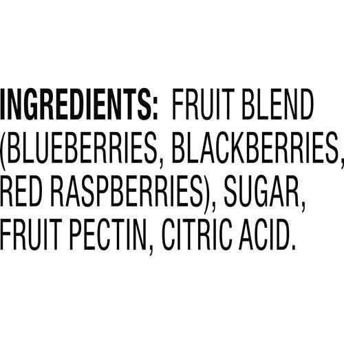 Smuckers Natural Triple Berry Fruit Spread, 17.25 Ounce