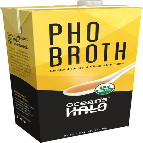 Oceans Halo, Organic And Vegan Pho Broth, 32 Fl Oz