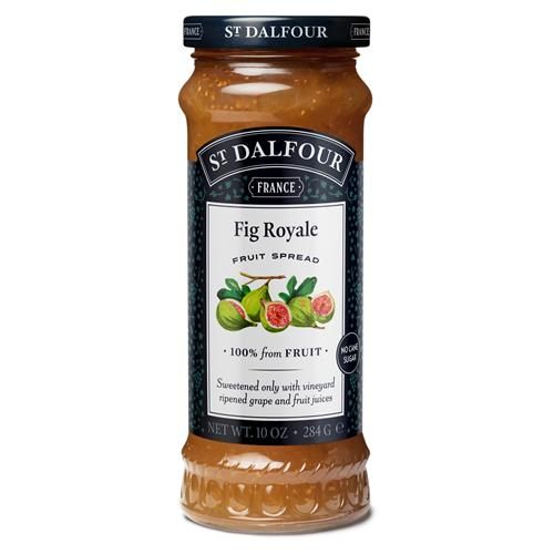 St. Dalfour Fig Royale Fruit Spread - 10Oz - 100% From Fruit, No Artificial Ingredients, Non-Gmo, No Cane Sugars, All Natural, Made In France