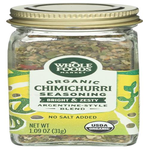 Whole Foods Market, Organic Chimichurri Seasoning, 1.09 Oz