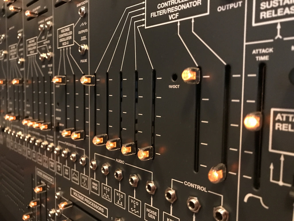 Clear Fader Caps for Eurorack Modules