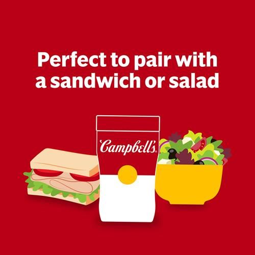 Campbells Sipping Soup, Classic Tomato Soup, 11.1 Oz Microwavable Cup