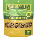 Nature Valley Crunchy Granola, Oats And Honey Granola, Resealable Snack Pouch, 16 Oz