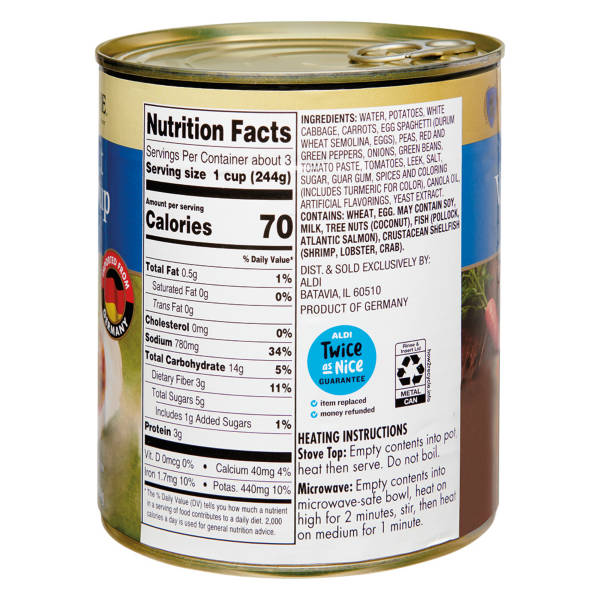Deutsche Küche Fall Harvest Soup, 28 oz
