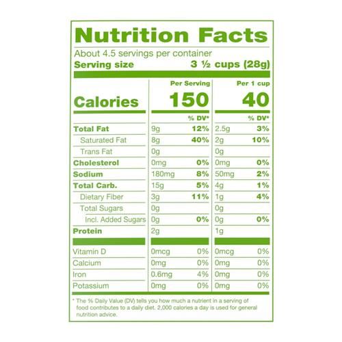 Simple Truth Organic Sea Salt & Black Pepper Popcorn 4.4 oz