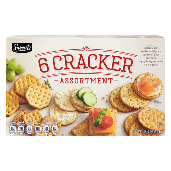 Savoritz Six  Cracker Assortment, 13.1 oz