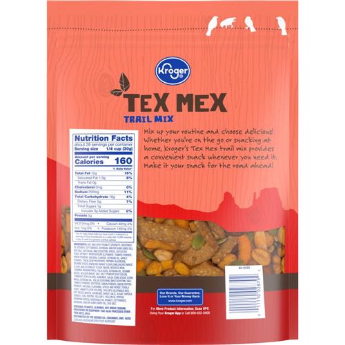 Kroger Tex Mex Trail Mix 30 oz