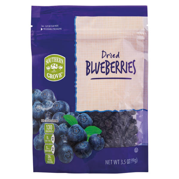 Southern Grove Dried  Blueberries, 3.5 oz
