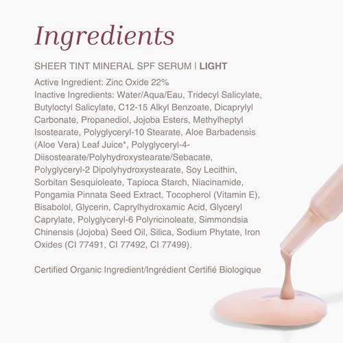 Mineral Fusion Face Serum, Sheer Tint Mineral Spf Serum, 1 Fl Oz, Light, Tinted Broad Spectrum Spf 50 Mineral Sunscreen, Sheer Coverage, Lightweight & Dewy Finish For Glowing, Protected Skin - Pa