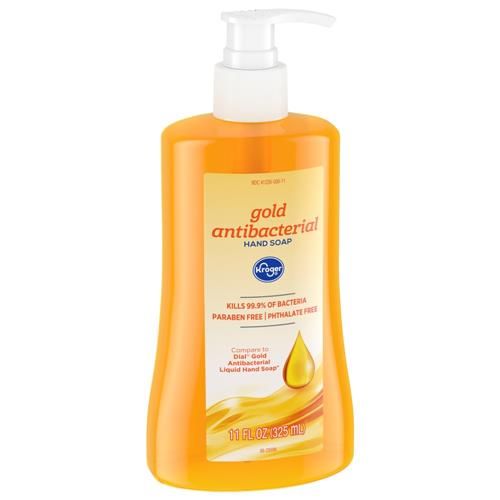 Kroger Gold Antibacterial Liquid Hand Soap 11 fl oz
