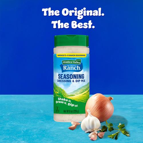 Hidden Valley Original Ranch Seasoning, Dressing And Dip Mix, 8 Ounces (Package May Vary)