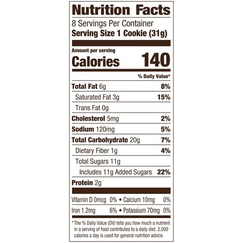 Pepperidge Farm Soft Baked Newport Dark Chocolate Cookies With Sea Salt, 8.6 Oz Bag (8 Cookies)