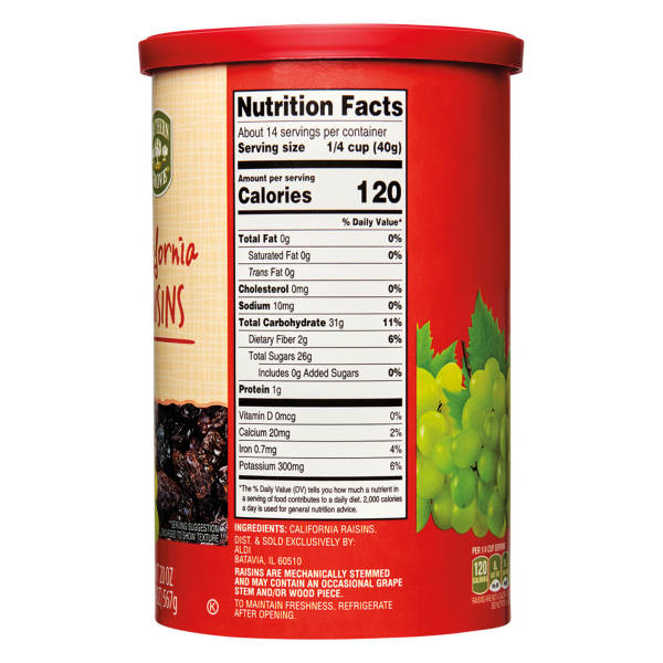 Southern Grove California Raisins, 20 oz
