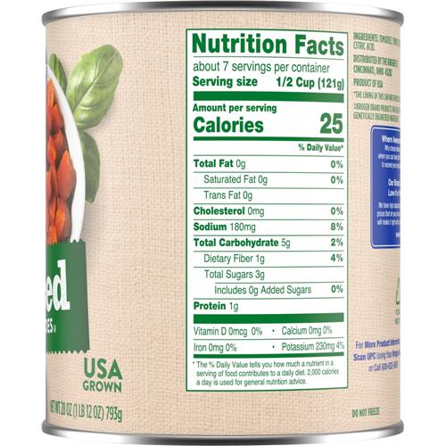 Kroger Tomatoes Diced 28 oz