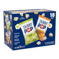 Skinnypop Popcorn, Original And Dairy Free White Cheddar, Gluten-Free, Non-Gmo, 0.5Oz Individual Size Snack Bags (18 Count)