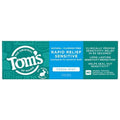 Toms Of Maine Fluoride-Free Rapid Relief Sensitive Toothpaste, Fresh Mint, 4 Oz. (Packaging May Vary)