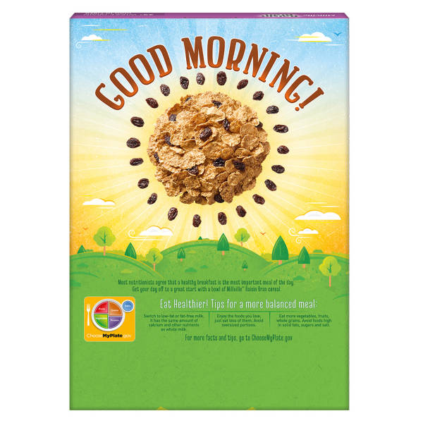 Millville Raisin Bran Cereal, 16.6 oz
