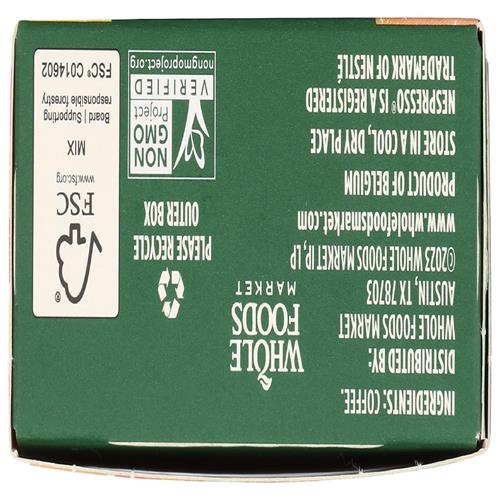 Whole Foods Market, Ricco Espresso Pods, Medium Bodied, 10 Count