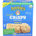 Annies Organic Original Crispy Snack Bars, Gluten Free, 3.9 Oz, 5 Ct.