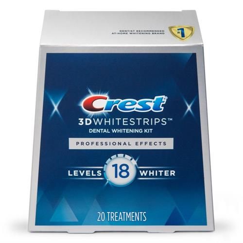 Crest 3D No Slip Whitestrips Professional Effects Teeth Whitening Kit 20 Ea