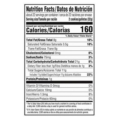 Chips Ahoy! Chunky Chocolate Chip Cookies, Party Size, 24.75 Oz