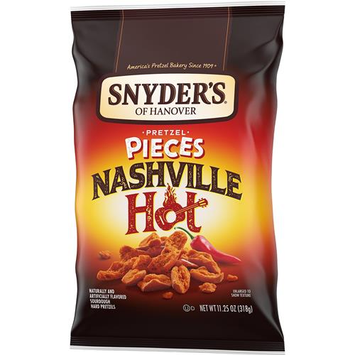 Snyders Of Hanover Pretzel Pieces, Nashville Hot, 11.25 Oz