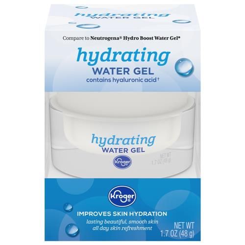 Kroger Hydrating Facial Moisture Water Gel with Long-Lasting Hydration 1.7 oz