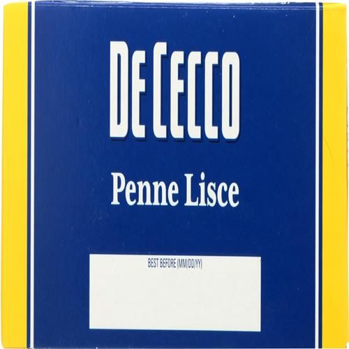 De Cecco Pasta Lisce Penne Pasta, 16 Oz