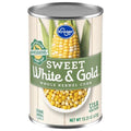 Kroger Whole Kernel Sweet White & Gold Corn 15.25 oz