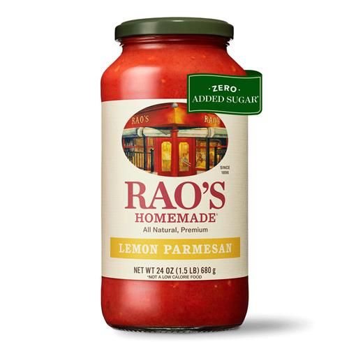 Raos Homemade Lemon Marinara Sauce, 24 Oz, Tomato Sauce, All Purpose, Keto Friendly, Premium Quality, Tomatoes From Italy And Olive Oil