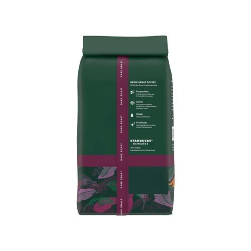 Starbucks Ground Coffee, Dark Roast Coffee, Sumatra, 100% Arabica, 1 Bag (12 Oz)