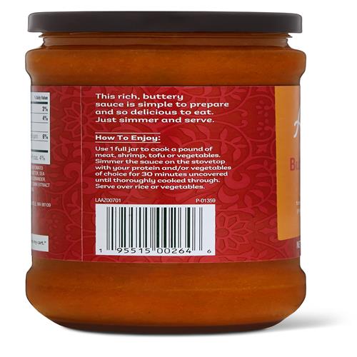 Aplenty Butter Chicken Simmer Sauce, 16 Oz