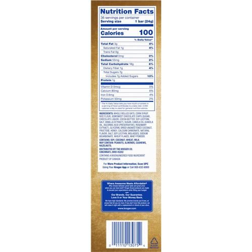 Kroger Chewy Chocolate Chip Granola Bars 36 ct