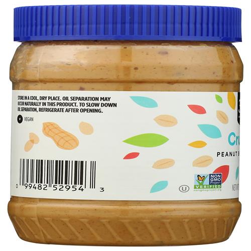 Whole Foods Market, Peanut Butter, Crunchy No Stir, 16 Ounce