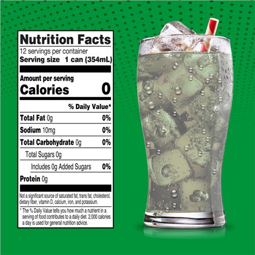Big K Lemon Lime Zero Sugar Caffeine Free Soda Cans 12 pk / 12 fl oz