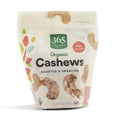 Whole Foods Market Organic Roasted Unsalted Cashews, 10 Ounce