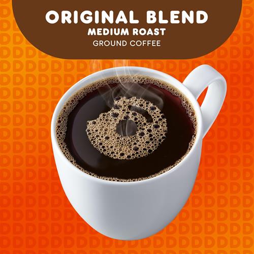 Dunkin Original Blend Medium Roast Coffee, 10 Keurig K-Cup Pods