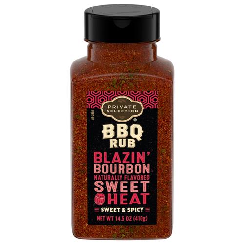 Private Selection BlazinBourbon BBQ Rub 14.5 oz